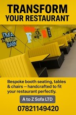 Bespoke booth seating