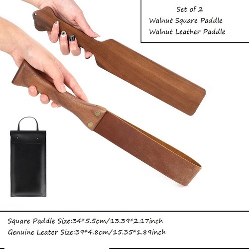 Double layer leather tawse - tawse, +