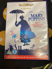 MARY POPPINS  2 DISC  40TH ANNIVERSARY  EDITION EXTRAS 