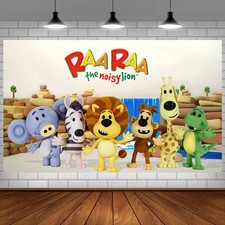 Raa Raa the Noisy Lion Party Supplies  Backdrop Banner Birthday Gift