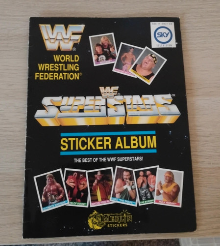 Wwf sticker album 1990 - sticker,