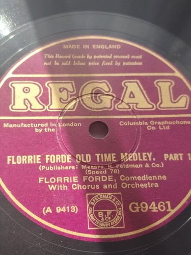 Florrie forde old - time, medley
