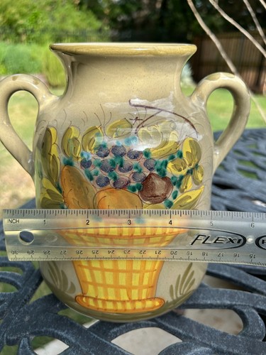 Vintage italian ceramic vase - vintage,
