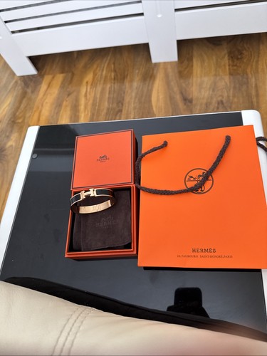 Hermès clic bracelet orange - clic,