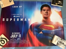 Superman 2025 Original UK Cinema Quad