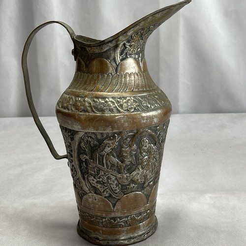 Antique islamic persian tinned - islamic,