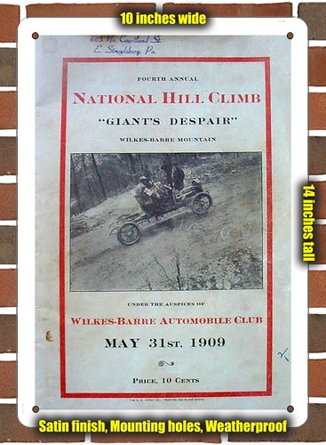 Metal sign 1909 giants - -, giants'