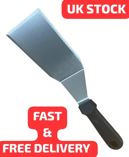Stainless steel spatula - steel,