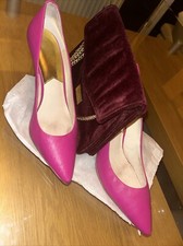 Bundle Michael Kors Shoes U.K Size 8 Used & Jimmy Choo Burgundy Shoulder Bag New