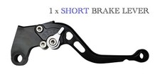 Motorcycle Brake Single Lever silver for Honda (SEE DESCRIPTION FOR FIT) SR14