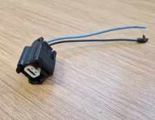 NISSAN Qashqai ABS Sensor PLUG Connector 2 PIN Socket Pigtail Plug BLACK  2 Pin