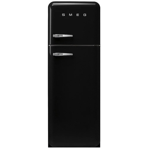 Smeg fridge freezer black - smeg,