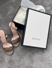 Gucci Marmont GG Sandals Heels