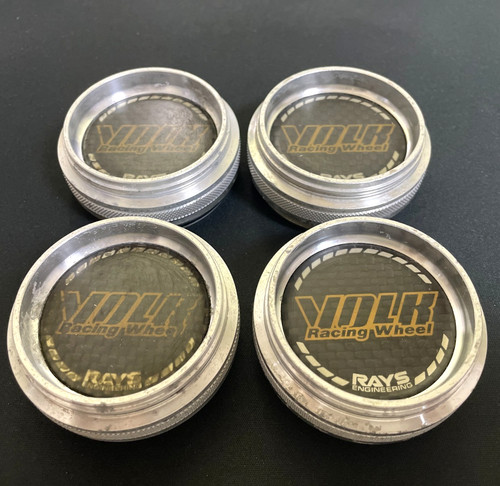 Rays volk racing center - center, cap