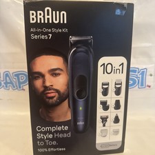 Braun Series 7 MGK7410 All-In-One Style Kit for Beard, Head & Body 10 in 1 (N)