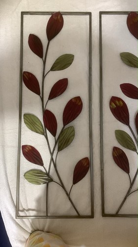 Big lots metal leaf wall - metal,