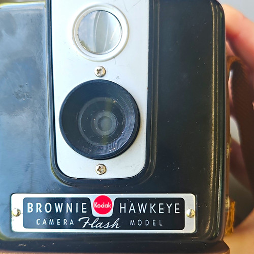 Kodak brownie hawkeye flash - kodak,