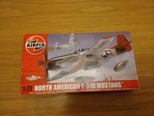 Airfix North American P-51D Mustang Model Kit 1:72 Scale