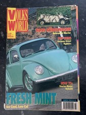Volksworld Magazine March 1993, Low-Cal, Cal-look Beetle, Kubelwagen