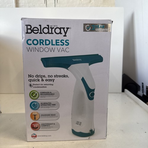 Beldray cordless window vac - cordless,