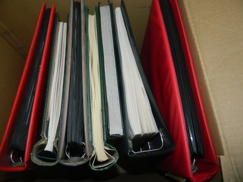 Stamps large lot george vi - large,