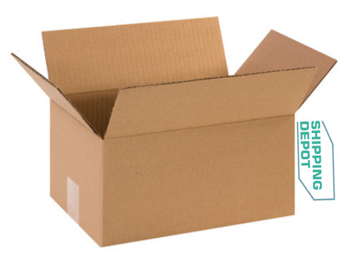 12x8x6 corrugated kraft - 12x8x6",