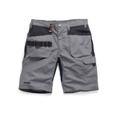 Scruffs Flex Trade Holster Mens Grey Multi Pocket Cargo Shorts