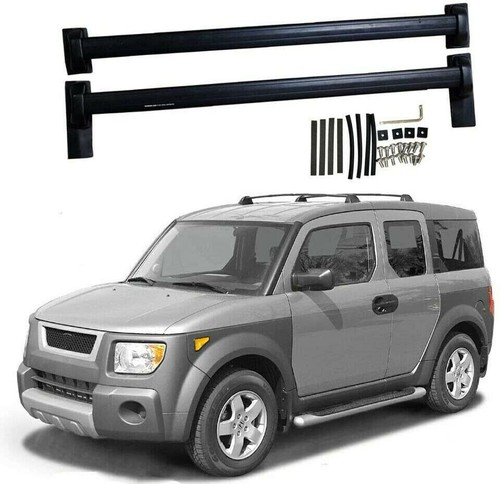 2pcs aluminum roof rail rack - aluminum,