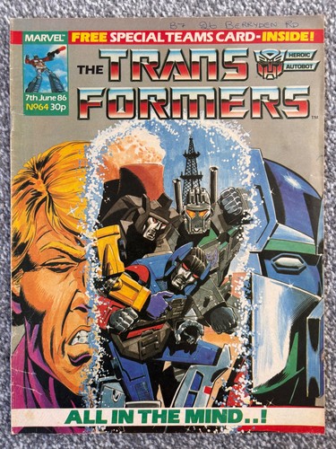 Transformers issue marvel - 64,