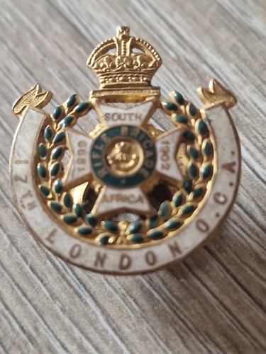 Rare 17th london rifle brigade - 17th,