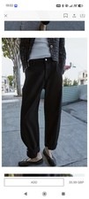 Zara Baloon Fit Mid Rise Jeans