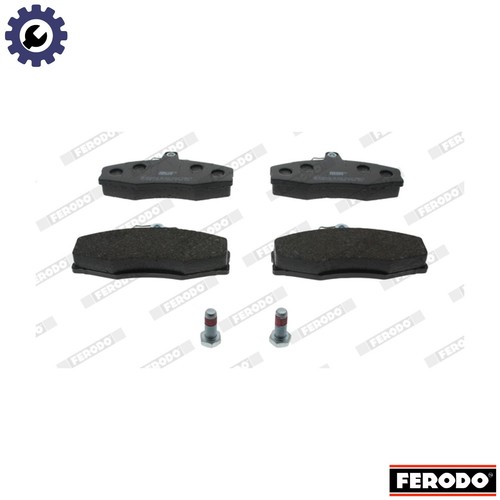 Brake pad set disc - pad,