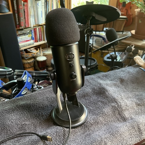 Blue yeti microphone black - yeti,