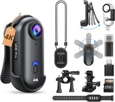 BOBLOV W4 4K Body Camera