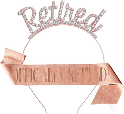 Retirement tiara and sash - tiara,