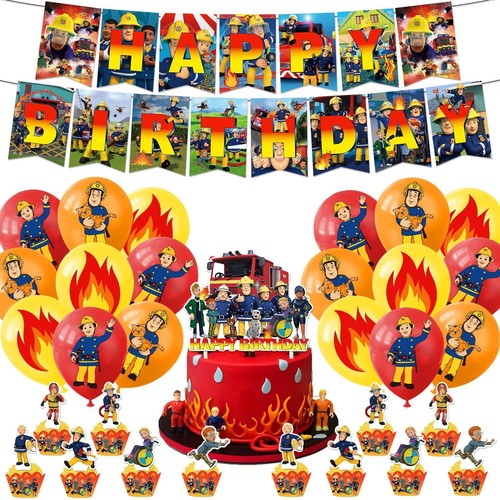 Fireman sam birthday party - fireman,