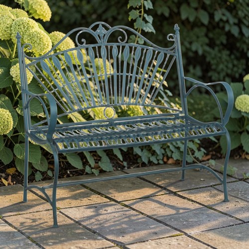 Seat vintage garden bench - seat,