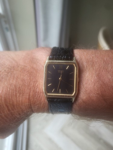 Seiko mens vintage tank watch - seiko,