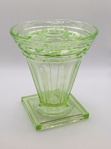 Vintage uranium glass large - vintage,