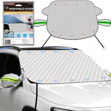 Magnetic Car Windscreen Windshield Frost Ice Snow Cover Window Mirror Protector