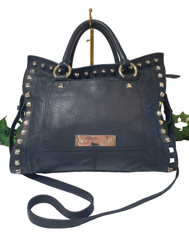 Karen millen bag black leather - karen,