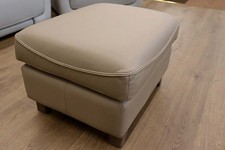 G Plan Jackson ‘Cambridge Taupe - L846’ Leather Selection – Large Footstool