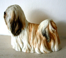 Border Fine Arts Lhaso Apso Standing  Dog3840 Vtg 2004  Rare Dogs & Pups Galore