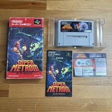 Super Metroid (Super Famicom, 1994) – Complete in Box