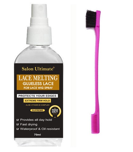 Lace melting spray glue - lace, glue-less