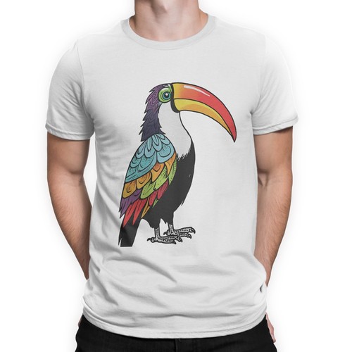 Toucan shirt pop - toucan, bird