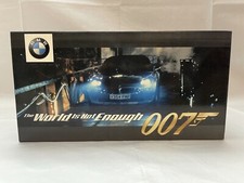 1/18 KYOSHO BMW Z8 JAMES BOND THE WORLD IS NOT ENOUGH 007 DEALERSHIP BOX