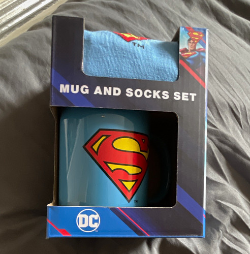 Superman mug and socks - dc,