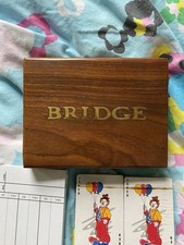 Brand New Bridge Game Set And