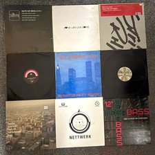 32 HOUSE / TECHNO RECORDS - MOSTLY INCOMPLETE RELEASES - FULL LIST BELOW